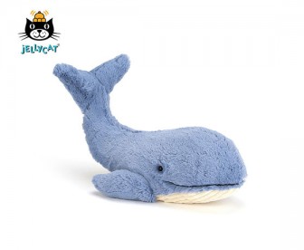 Jellycat Wilbur鲸鱼(大号:46厘米) Jellycat Wilbur鲸鱼(大号:46厘米)